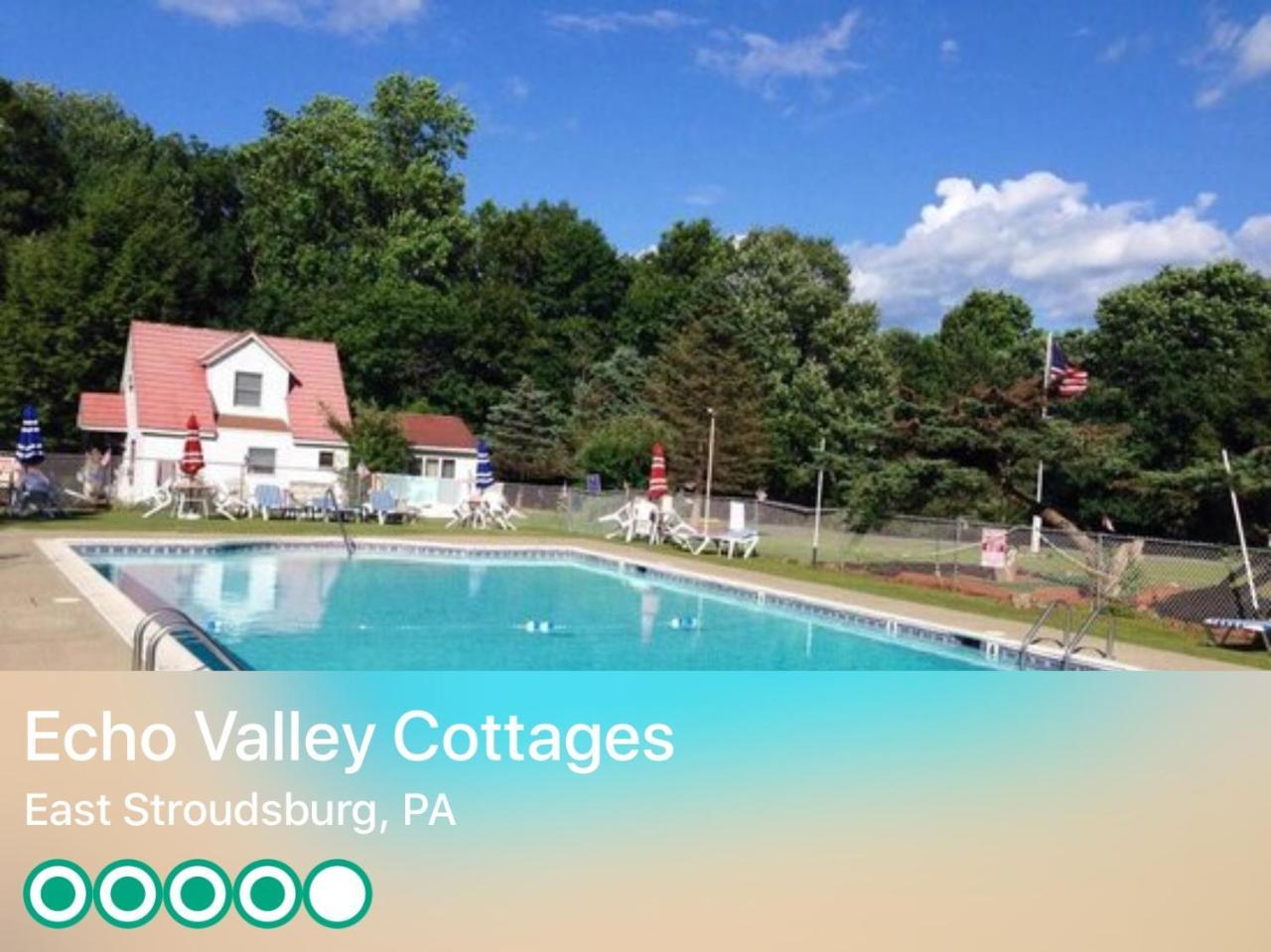 Echo Valley Cottages Coolbaugh Экстерьер фото